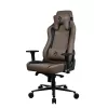 Fotel gamingowy Arozzi Vernazza SoftPU Brązowy — ergonomiczny design, tapicerka SoftPU