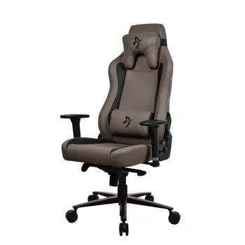 Fotel gamingowy Arozzi Vernazza SoftPU Brązowy — ergonomiczny design, tapicerka SoftPU
