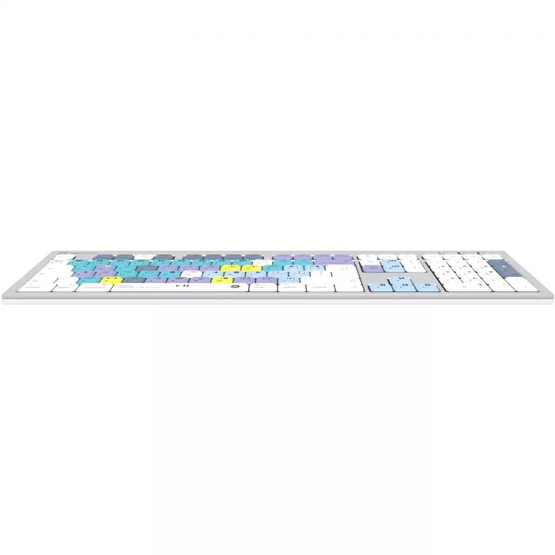 Klawiatura Logickeyboard LKB-RESC-CWMU-UK biurowa USB QWERTY angielski