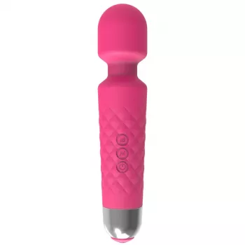 Masażer łechtaczkowy Erolab Wand-M MFN01r Rose Pink — kompaktowy masażer osobisty w stylu wand