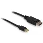 Kabel Mini DP/DP 1.2 DeLOCK 82438 2 m czarny