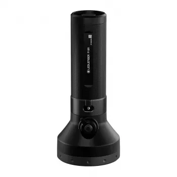Latarka ręczna Ledlenser P18R Czarna, akumulatorowa 1000 lm, IP68, zasięg wiązki 600 m, bateria 18650