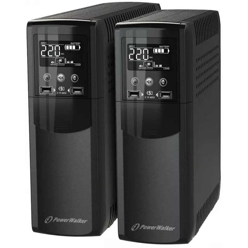 PowerWalker VI 800 CSW IEC zasilacz bezprzerwowy (UPS) Line-Interactive 0,8 kVA 480 W 8 gniazd AC