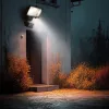 Maclean MCE442 Lampa solarna LED reflektor z czujnikiem ruchu naścienna lampa zmierzchowa IP44 6W 6000K
