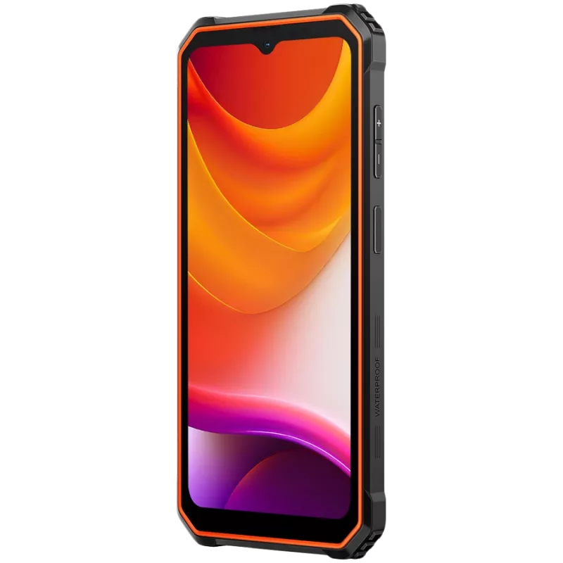 Blackview Rugged BV4800SE LTE 6.56 inch HD+IPS 720x1612 90Hz 4GB+64GB UMS9320E Octa-Core 1.8GHz Aparat przedni 8MP Tylny 16MP+2MP NFC 5100mAh BEZ ŁADOWARKI Android 15 Pomarańczowy