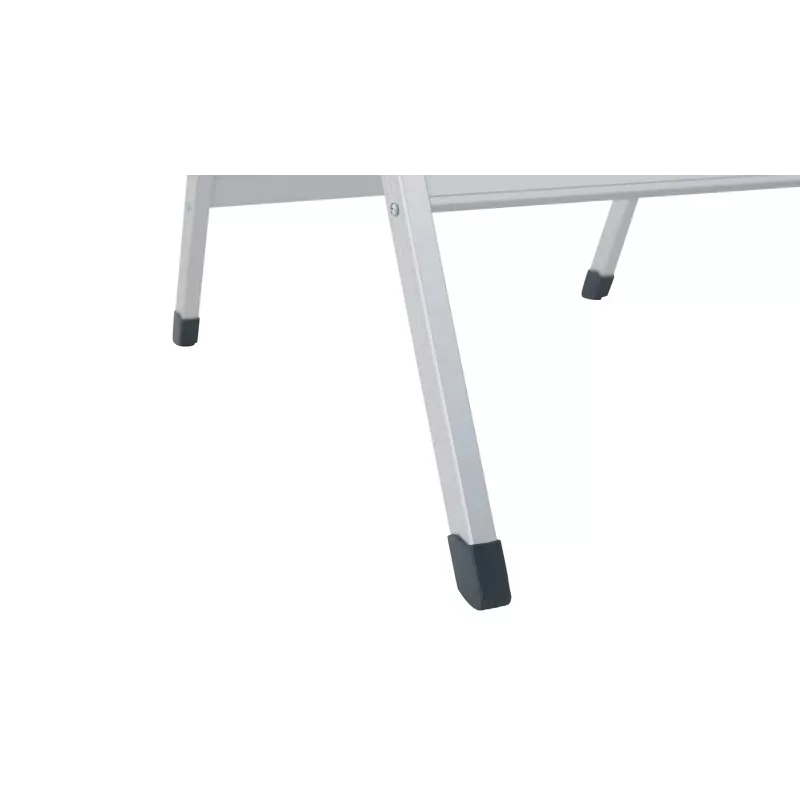 Krzesło kempingowe Outwell Clarenville — 4‑nożne, maks. obciążenie 150 kg, niebieski, 5,5 kg, 640×750 mm