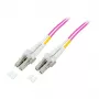 Kabel krosowy LWL Duplex OM4 (Multimode, 50/125) LC/LC, 1 m, Good Connections® (LW-801LC4)
