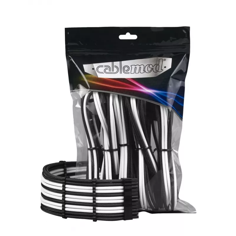 Wewnętrzny kabel zasilający Cablemod CM-PCAB-BKIT-NKKW-3PK-R 170mm szerokość 50mm głębokość 250mm wysokość