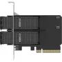 Karta adaptera PCIe icybox MB312M4P-B — 2× M.2 NVMe na PCIe 4.0 x8 (bifurkacja)