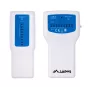 Tester PoE LANBERG NT-0402 — tester kabli sieciowych PoE z obsługą RJ-45/RJ-11, wskaźnikami LED, diodą zasilania, włącznikiem/wyłącznikiem