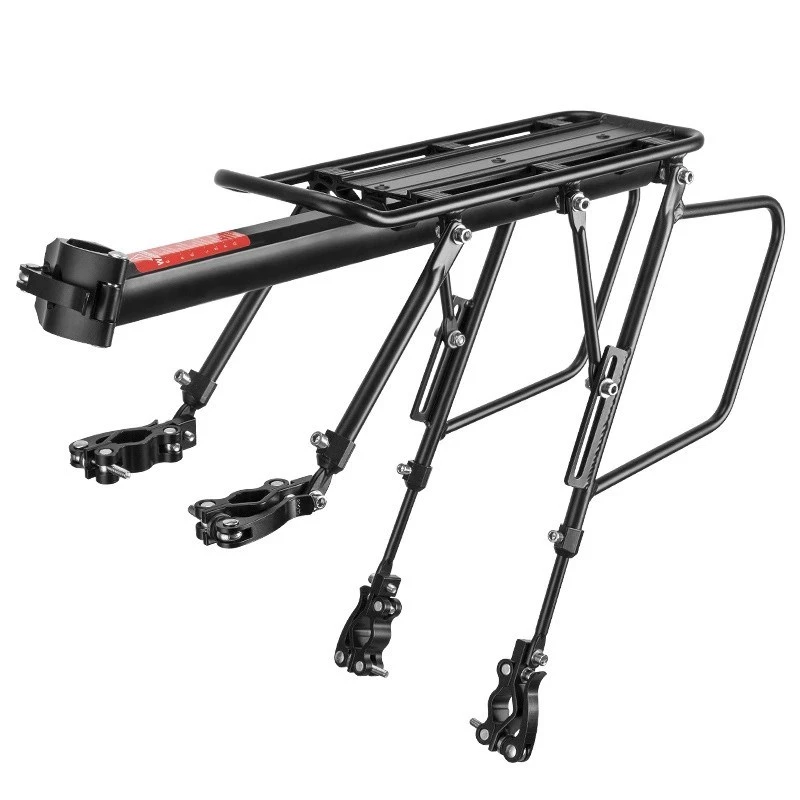 Rockbros 33210004001 czarny bagażnik rowerowy z półką