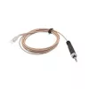 Mikrofon Sennheiser HSP 4-ew-3 kardanowy pojemnościowy przewodowy 3,5 mm beżowy, kabel 1,6 m, 40–20000 Hz