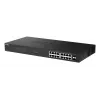 D-Link 18-Portowy Gigabitowy Niezarządzalny Przełącznik PoE DGS-1018P/E — 16 x Gigabit RJ-45, PoE (IEEE 802.3af/at), przepustowość 36 Gbit/s