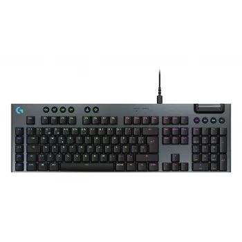 Przewodowa mechaniczna klawiatura gamingowa Logitech G915 X Czarna z podświetleniem RGB