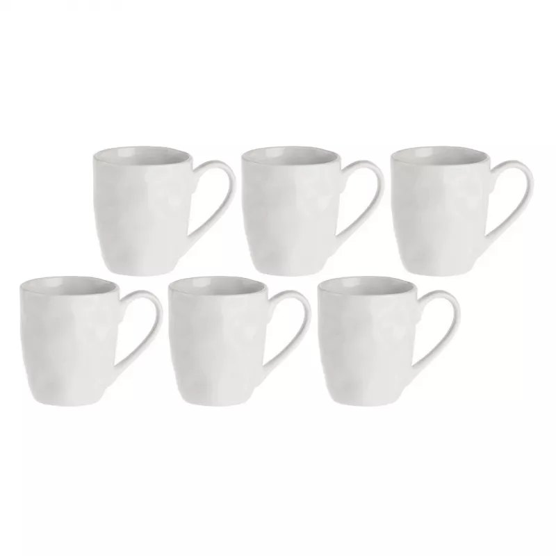 Zestaw 6 filiżanek LA PORCELLANA BIANCA U10077009U00-Z 110 ml porcelana