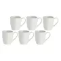 Zestaw 6 filiżanek LA PORCELLANA BIANCA U10077009U00-Z 110 ml porcelana