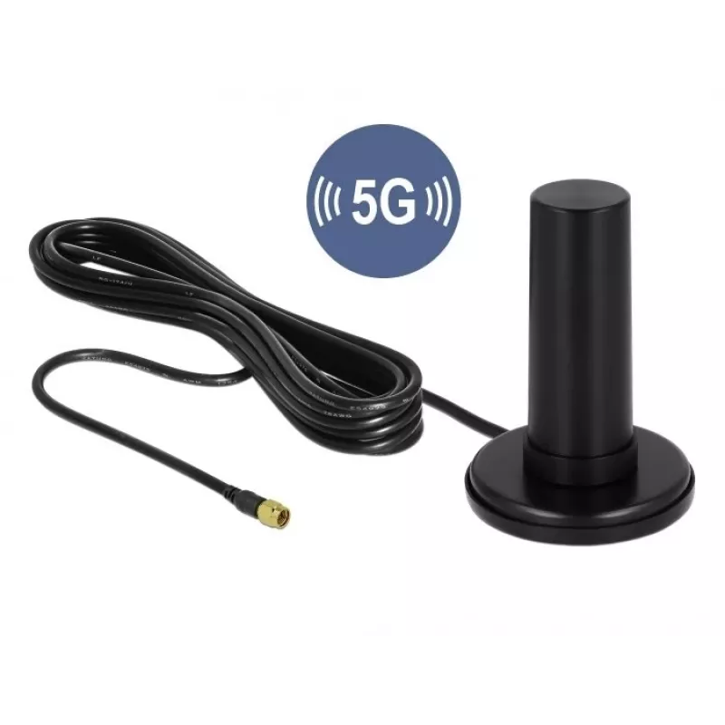 Antena sieciowa DeLOCK 12590, dookólna, SMA, 3 dBi