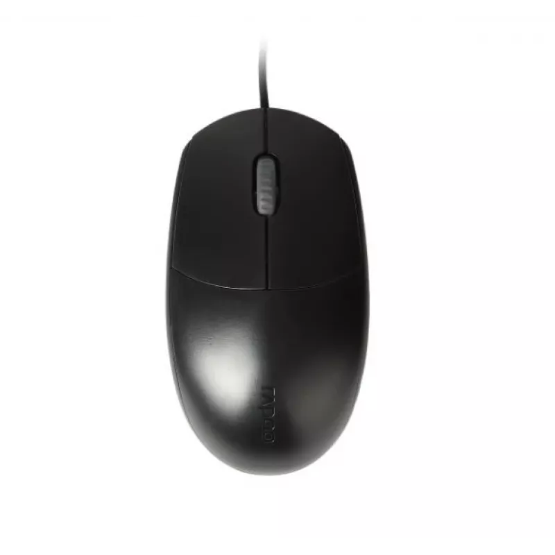 Mysz N100 3-przyciskowa czarna