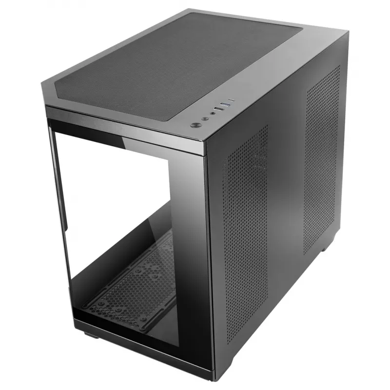Obudowa komputerowa Mars Gaming MC3TCORELCDM Mini Tower Czarna