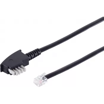Kabel telefoniczny ShiverPeaks 70155 z wtyczką TAE N do połączeń telefonicznych