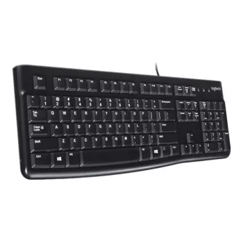 K120 Corded klawiatura, przewodowa, USB, QWERTZ, czarna