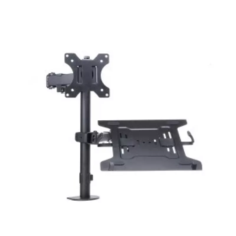 Uchwyt biurkowy ART L-24 81,3 cm (32) Czarny