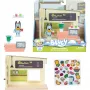 Zestaw figurek niebieskiy Mini Juice Shop