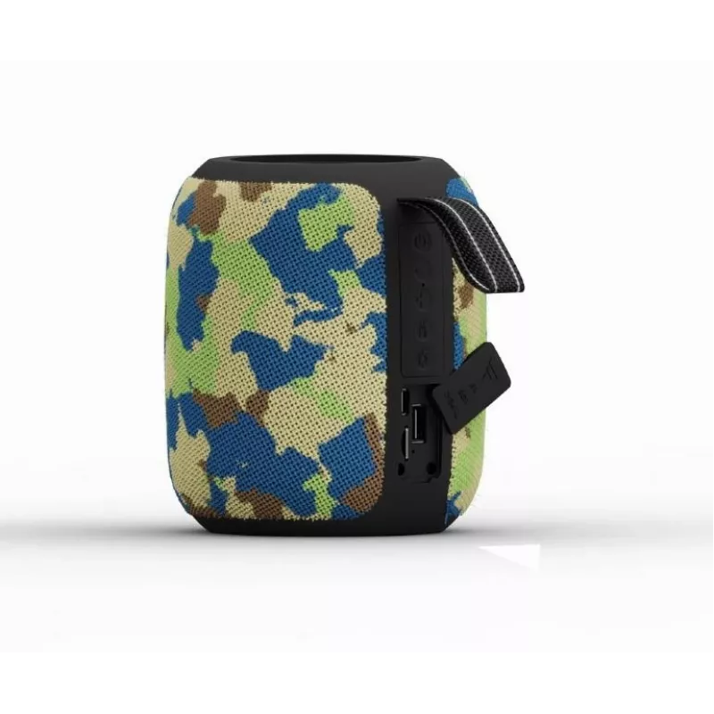Głośnik przenośny GEMBIRD Camouflage bezprzewodowy Bluetooth SPK-BT-LED-05-CM