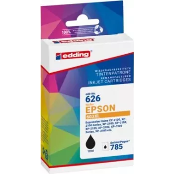 wkład do drukarki edding EDD-626 czarny kompatybilny z EPSON 603XL Bk