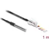 Kabel czujnika / aktuatora DELOCK 91384 — 1 m, wtyk RJ-45, czarny