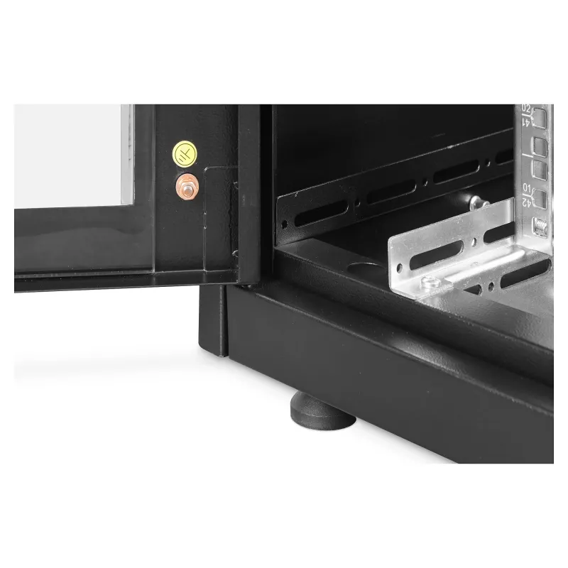 Szafa sieciowa DIGITUS Unique Light seria 42U 800×1000 mm (szer.×gł.) wolnostojąca, 800 kg, IP20, zamek na klucz