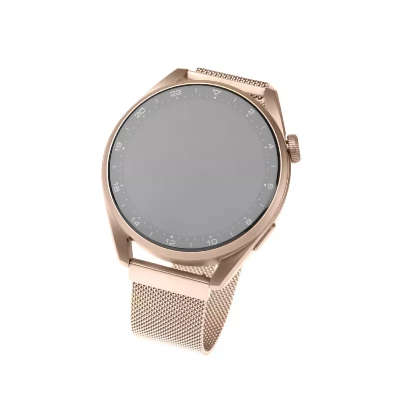 Pasek do zegarka FIXED Mesh Strap Fixed 18mm stal nierdzewna szybkozłączka złoty