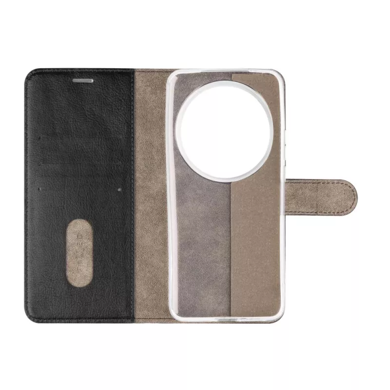 Fixed Opus | Book Case | Xiaomi | 15 Ultra | Skóra syntetyczna | Czarny