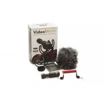 RØDE VideoMicro Czarny Mikrofon do aparatu cyfrowego