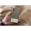 Etui na smartfona man and wood dla iPhone X/XS — czarne, ochronna twarda osłona