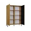 KAMARO 2DD cienki/GŁ dąb ARTISAN DISPLAY CABINET