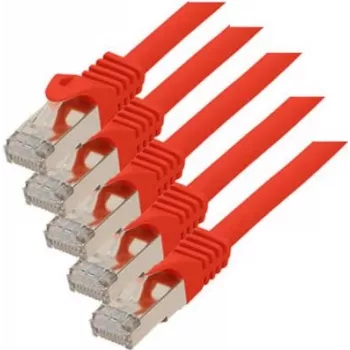 Kabel sieciowy S/CONN kat. 7 S/FTP 3 m Czerwony