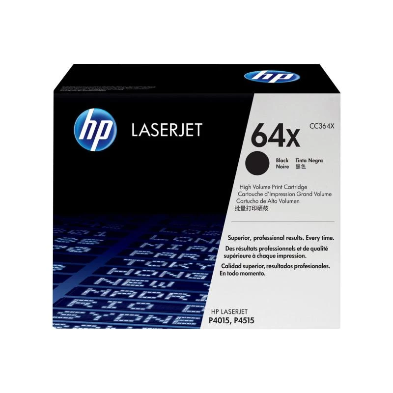 HP CC364XC/64X kaseta z tonerem Czarny Contract. 24K stron ISO/IEC 19752