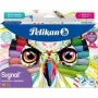 Marker Pelikan 825078 16 szt. Ścięta końcówka Wielokolorowy