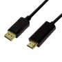 LogiLink CV0126 adapter kablowy wideo 1 M DisplayPort HDMI Typ A (Stand