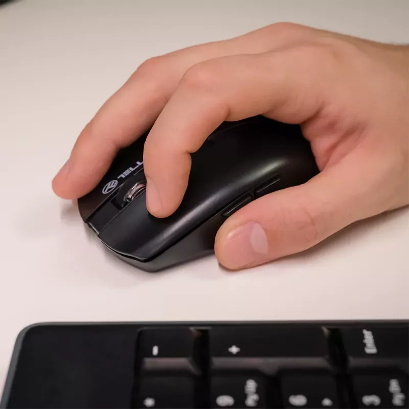 Tellur Silent Click Wireless mysz Czarny
