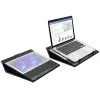 Podkładka chłodząca do laptopa Tracer Officer 43.2 cm 1100 obr./min Czarny Srebrny