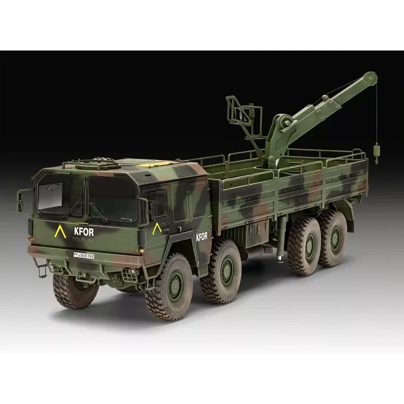 Zestaw modelu plastikowego REVELL Man 10T Milgl 8x8 Truck 1/35