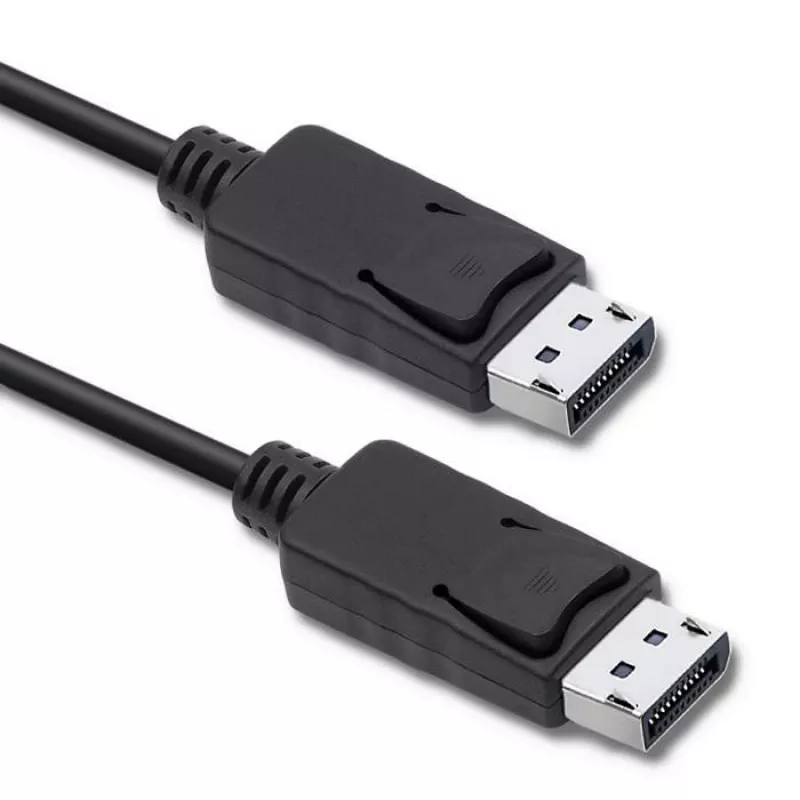 Kabel DisplayPort Qoltec 50373 2 m Czarny