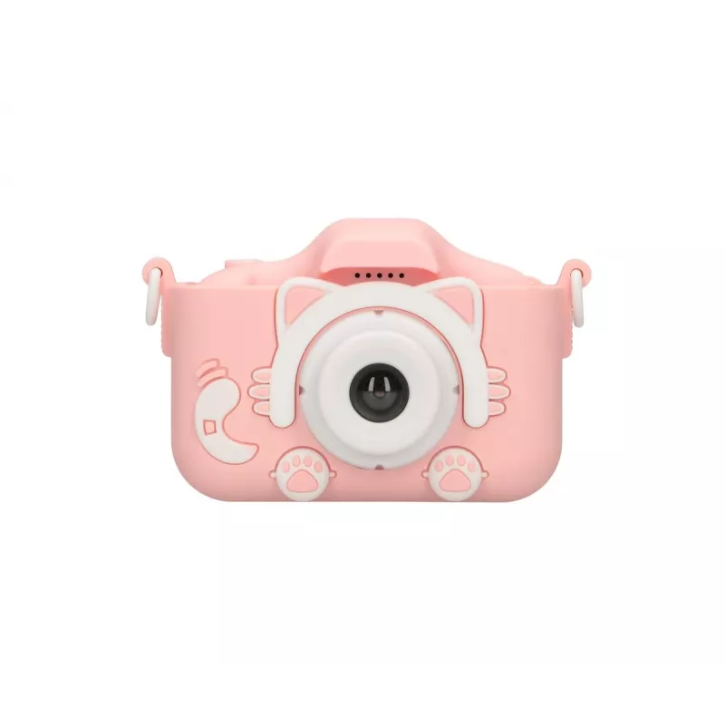 Dziecięcy aparat cyfrowy Extralink H27 SINGLE PINK Różowo-biały 3 lata