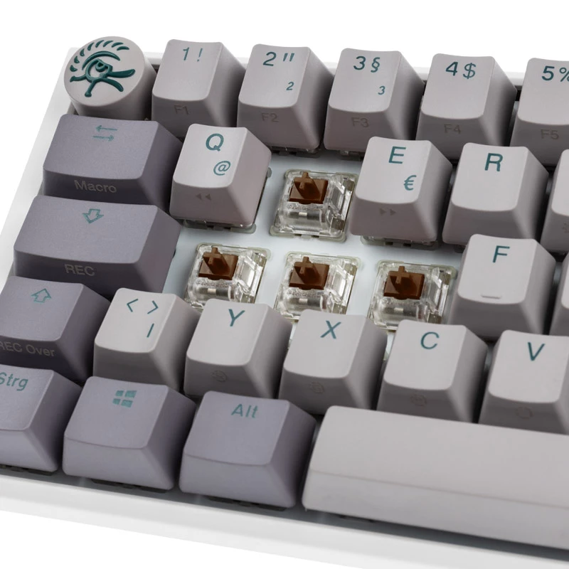 Klawiatura Ducky One 3 SF Gaming USB QWERTZ Niemiecka Szara