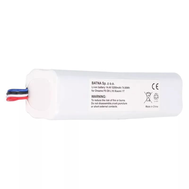 Bateria do Dreame Vacuum F9/D9 PRO, 14,4V 5200mAh
