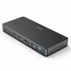Stacja dokująca UNITEK D1103A01 USB4 przewodowa czarna 100W Power Delivery