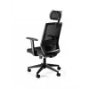Ergonomiczny fotel biurowy ESTA czarny