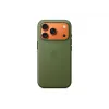 Cover Apple iPhone 17 Pro TechWoven Case with MagSafe zielony